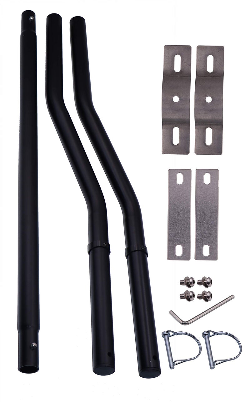 METER STAR Kayak Floats Stabilizing Rods,Kayak Outrigger Sidekick Arms Canoe Boat Fishing Stablizer System Rack Mount - Image 1